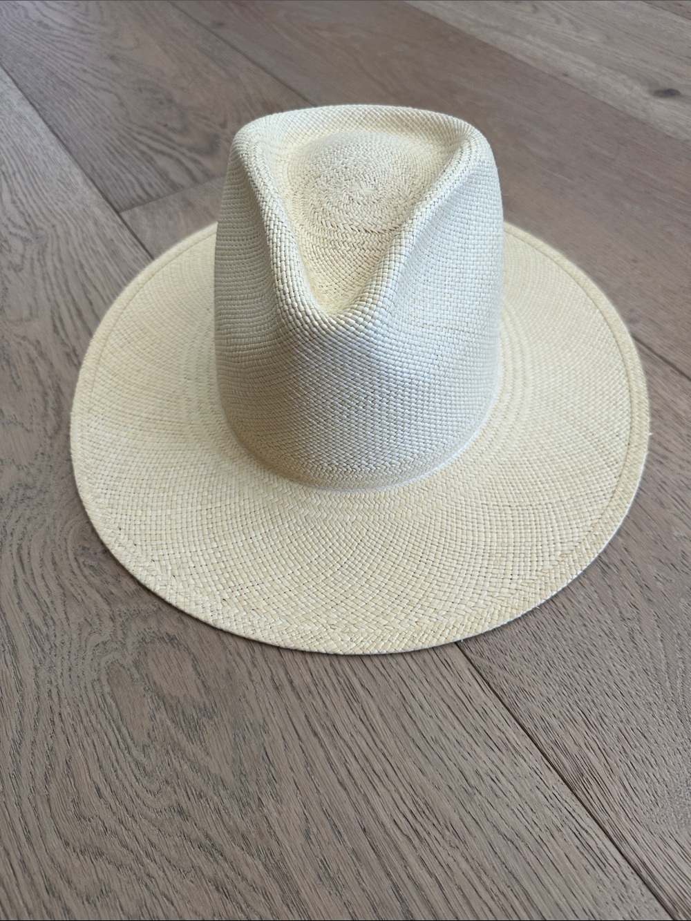 Janessa Leone Greta Hat in Natural Cream